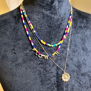 Layered Flower Necklace